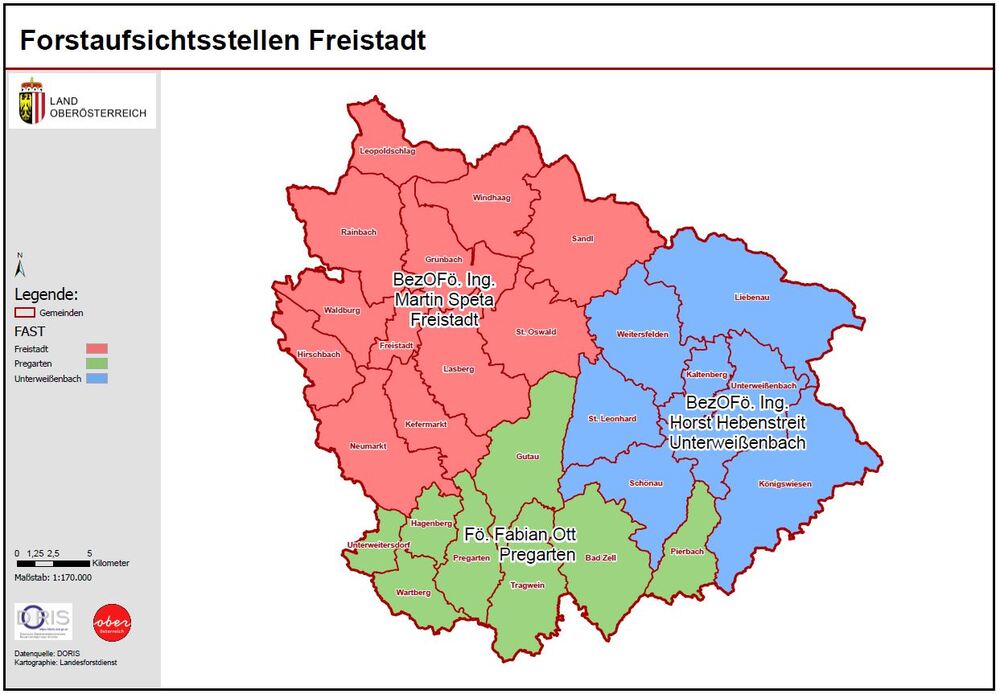 Forstaufsichtsstellen Freistadt