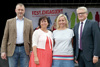 v.l.: Roland Bulla (Sozialministerium), LRin Birgit Gerstorfer, Mag.a Nicole Sonnleitner, BGM Klaus Luger