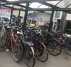 Überfüllte Bike-and-Ride-Anlage beim Mühlkreisbahnhof