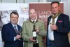 Geschäftsführer Österreichisches Weinmarketing Willi Klinger, Agrar-Landesrat Max Hiegelsberger und OÖ Weinbauverband Präsident Karl Eugen Velechovsky