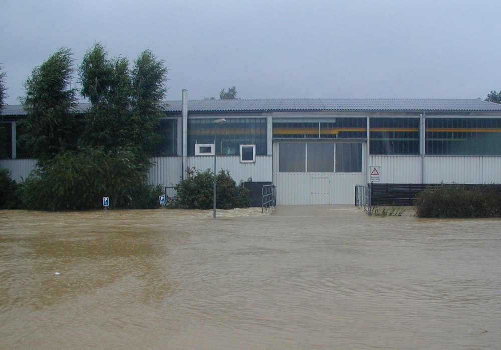 Hochwasser 2002 in Prambachkirchen