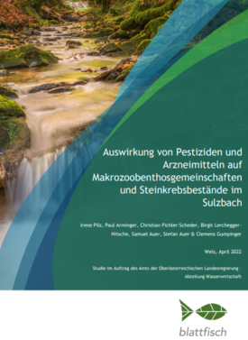 Auswirkungen von Pestiziden und Arzneimitteln im Sulzbach