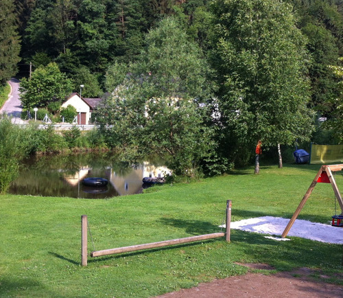 Ais-Flussbad bei Schwertberg mit Spielplatz