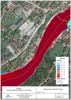 Überflutungsflächen HQ100 nach Umsetzung des HWS Grünburg