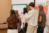Schülerinnen und Schüler der HAK Lambach beim Workshop Forum junge Demokratie im Linzer Landhaus