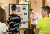 Schülerinnen und Schüler der Technology School HTBLA Andorf beim Workshop Forum junge Demokratie im Linzer Landhaus