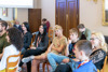 Schülerinnen und Schüler des Agrarbildungszentrums Lambach - Fachrichtung Pferdewirtschaft beim Workshop Forum junge Demokratie im Linzer Landhaus