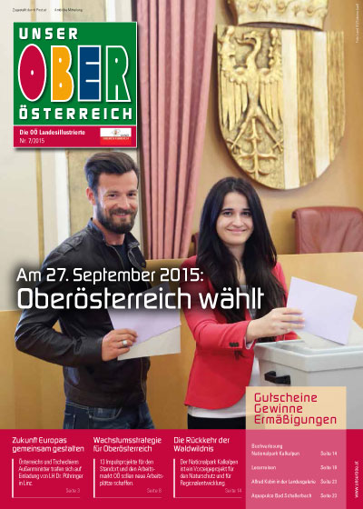 Deckblatt der aktuellen Ausgabe
