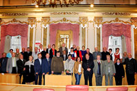 Delegation Ehrenamtlicher aus dem Bezirk Eferding 