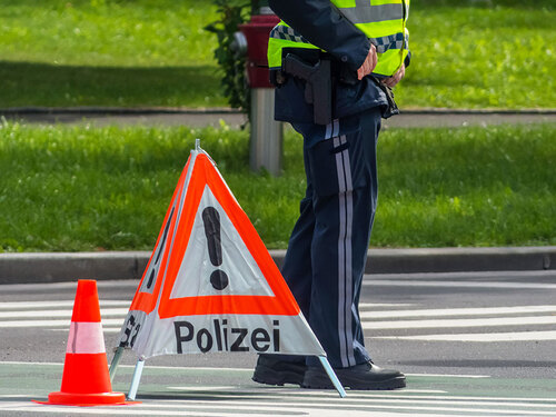 Polizei im Einsatz