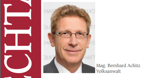 Mag. Bernhard Achitz Mag. Bernhard Achitz