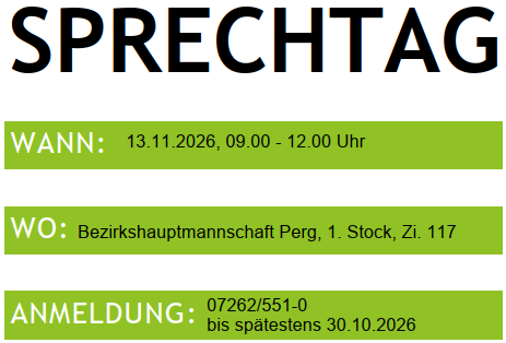 Sprechtag Oö. Patienten- und Pflegevertretung Sprechtag Oö. Patienten- und Pflegevertretung
