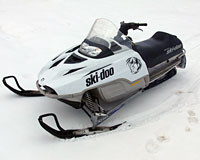 Skidoo, Motorschlitten (Foto: Flattinger)