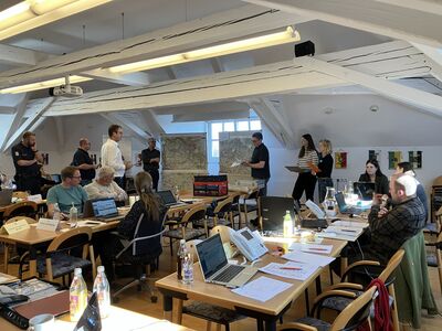 Stabsraumübung Katastrophenabwehrstab BHSD