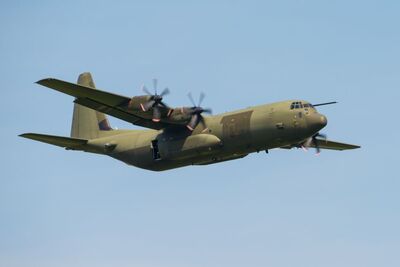 Transportflugzeug C130 Hercules 