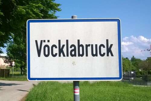 Ortschild Vöcklabruck