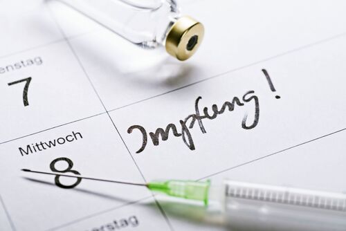 Kalendereintrag Impfung
