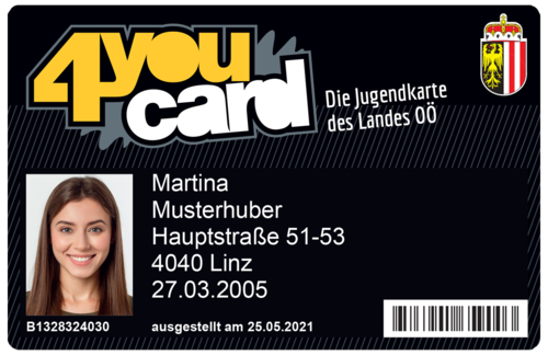 4youCard - die Jugendkarte des Landes OÖ