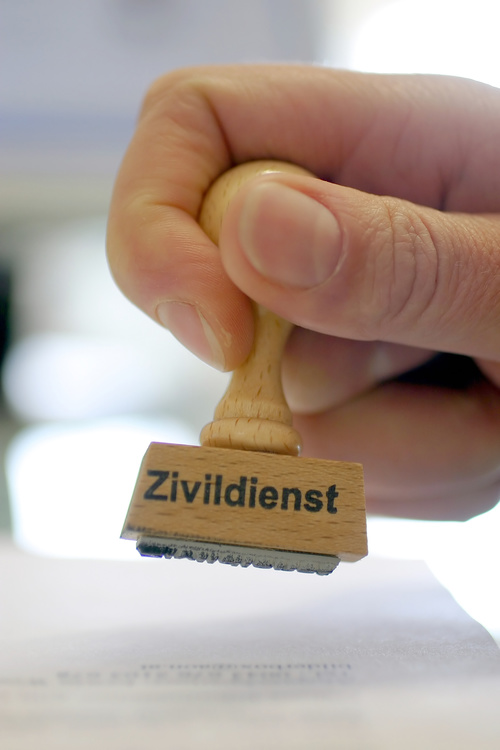 Stempel Zivildienst