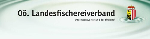 Logo Oö. Landesfischereiverband mit Landeswappen