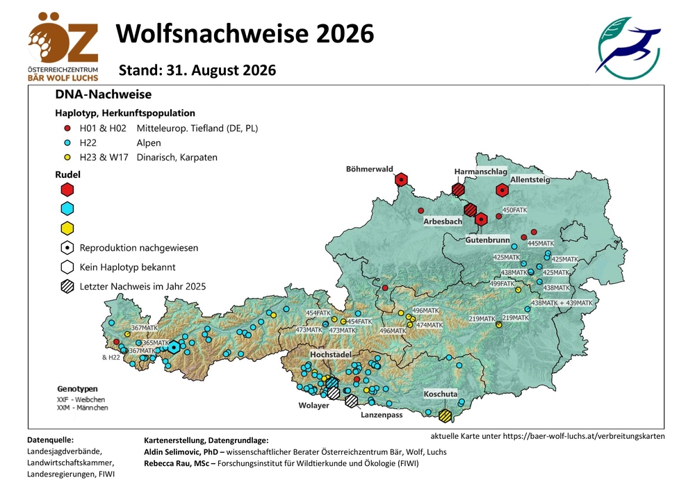 Wolfsnachweise 31.08.2026