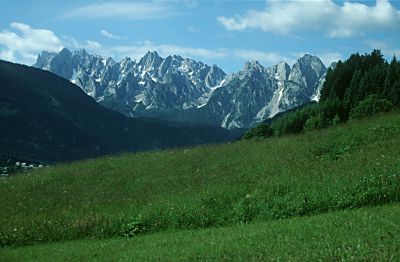 Blick auf den Gosaukamm