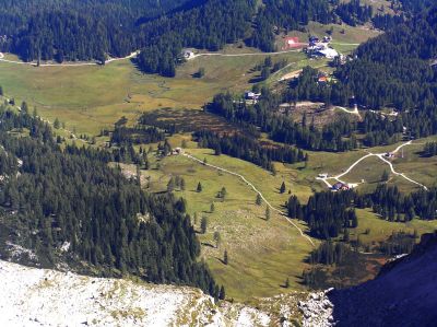 Blick auf das Filzmoos auf der Wurzeralm 