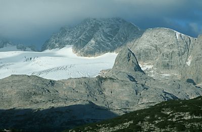 Dachstein mit dem Hallstätter Gletsche 