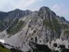 Blick auf Eiskar und Kleinen Pyhrgas vom Aufstieg zum Scheiblingstein aus 