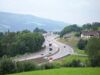 Westautobahn bei der Raststation Mondsee 