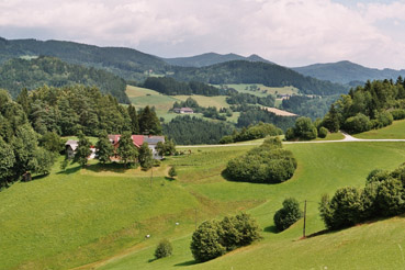 Landschaft bei Hornberg bei Dimbach 
