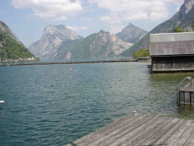 Traunsee mit Traunstein von Ebensee 