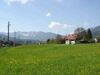 Landschaftsraum in Bad Goisern mit Zerschneidungseffekten durch die Bahnlinie 