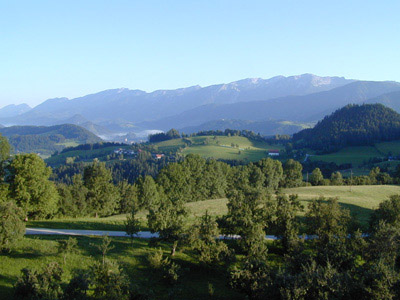 Sengsengebirge, Blick von Sonnleiten nach Nordwest 