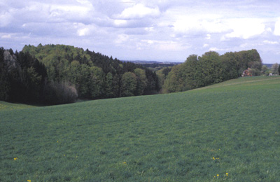 Adenberg, Blick nach Norden 