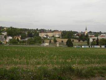 Typischer Aspekt der Großstadtrandbereiche in der Raumeinheit: Leonding.