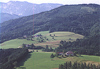 Hügellandschaft des Flysch 