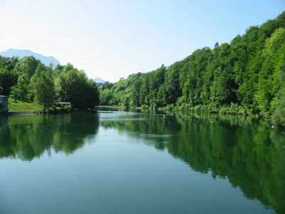 Stauhaltung im Bereich der Untereinheit Engtal