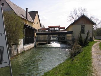 Almausleitung in Egenstein mit Mühle 
