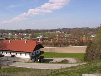 Sägewerk entlang der Alm zwischen Egenstein und Heiligenleithen 