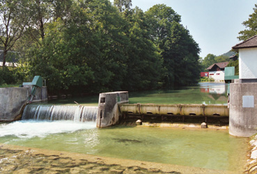 Wehranlage an der Seeache 