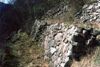 Die heute leider zugewachsene Weinbergterasse gegenüber Inzell im Jahr 1975 