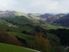 Kulturlandschaft am Südrand der Raumeinheit; Blick über den Sonnberg nördlich Laussa zum Plattenberg. Blickrichtung Ostsüdost