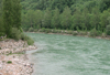 Ennsfluss unterhalb Kraftwerk Garsten