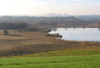 Blick über den Seeleiten-See nach West-Südwest 