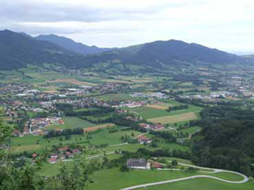 Blick ins Kirchdorfer Becken 