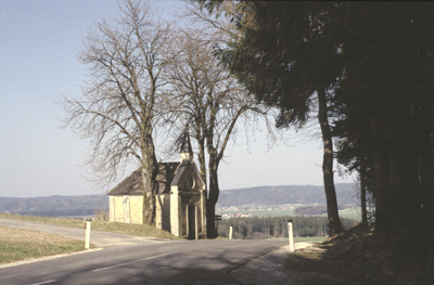 Schimmeljuden-Kapelle zwischen Lochen und Palting