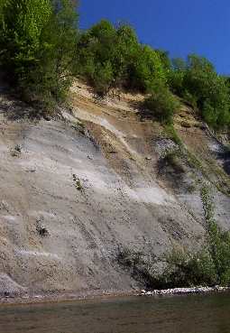 Die große Schlierwand an der Vöckla