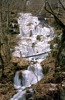 Vereister Wasserfall im Rannata