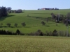 Landschaft nördlich Untergrünburg, 1,5 km südöstlich Waldneukirchen. Blickrichtung Westnordwest